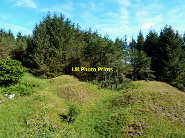 Photo 6"x4" Old limestone workings near Patna Patna c2020