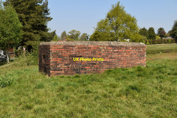 Photo 6"x4" Pillbox on The Green Frant c2020 P1