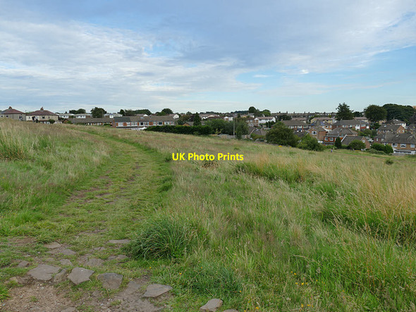 Photo 6"x4" Permissive bridleway on Yeadon Banks Yeadon c2020