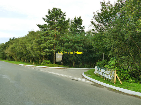 Photo 6"x4" Entrance to Chevin Lodge Hotel Guiseley c2020
