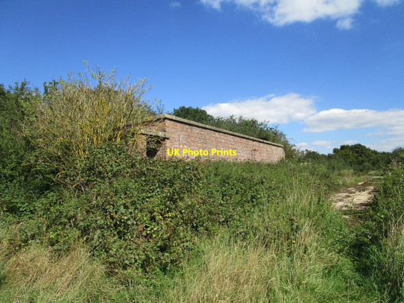 Photo 6"x4" Derelict building, former RAF King's Cliffe King's Cliffe c2020
