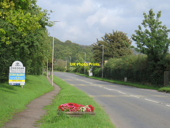 Photo 6"x4" A371 near Cheddar Axbridge c2020