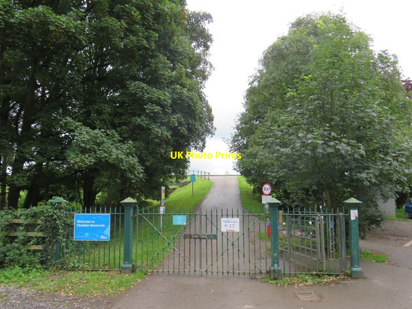 Photo 6"x4" Entrance to Cheddar reservoir, Axbridge Axbridge c2020
