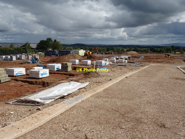 Photo 6"x4" Construction work on Malvern Rise - 23 August Great Malvern c2020 P3