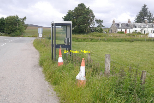 Photo 6"x4" Operational telephone box, Auchnarrow Auchnarrow c2020