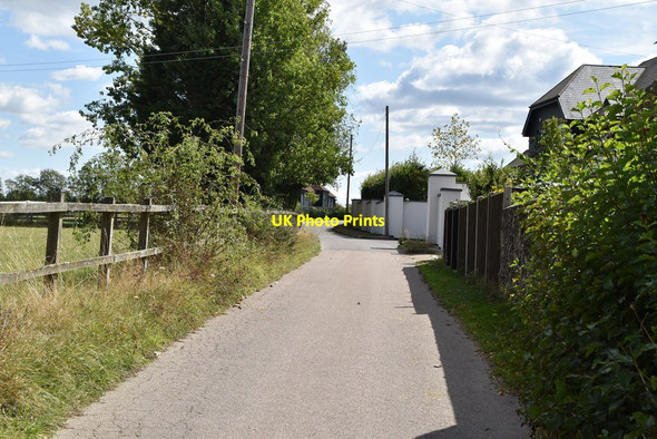 Photo 6"x4" Byway past Kiln Barn Farm Ditton\/TQ7157 c2019