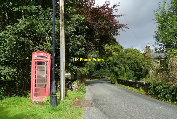 Photo 6"x4" K6 telephone box, Ramsgill Ramsgill c2020