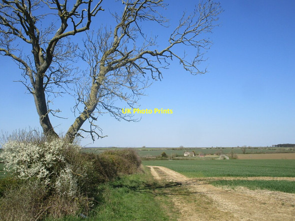 Photo 6"x4" Bridleway to Sewstern Road Wymondham\/SK8518 c2021