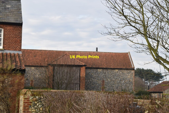 Photo 6"x4" Manor Farm Barn Overstrand c2019