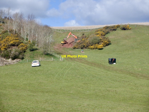 Photo 6"x4" Quarrying roadstone Spott\/NT6775 c2021