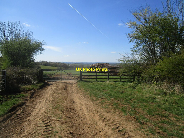 Photo 6"x4" Byway to Winwick Cold Ashby c2021