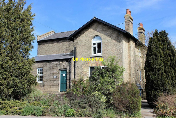 Photo 6"x4" Old railway station, Longstanton (2) Longstanton c2021