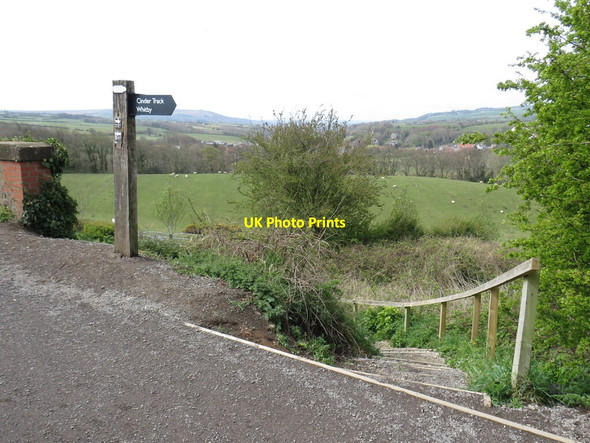 Photo 6"x4" Steps to Ruswarp, near Whitby Whitby\/NZ8910 c2021