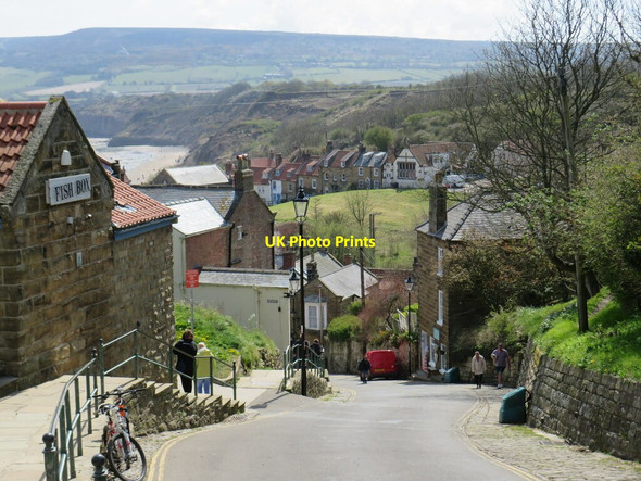 Photo 6"x4" New Road, Robin Hood's Bay Robin Hood's Bay\/NZ9505 c2021