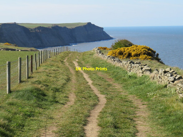 Photo 6"x4" Cleveland Way near Robin Hood's Bay High Hawsker c2021