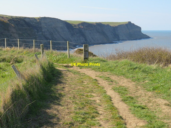 Photo 6"x4" Cleveland Way, near Hawsker High Hawsker c2021 P1