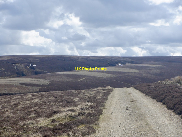 Photo 6"x4" Road on East Rig Bleak Law\/NT5763 c2021