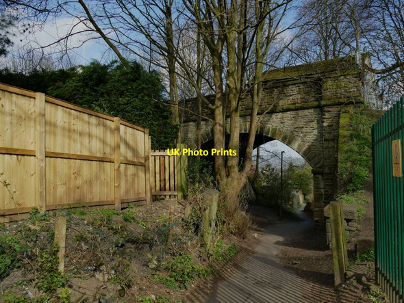 Photo 6"x4" Former railway bridge in Idle Baildon c2021