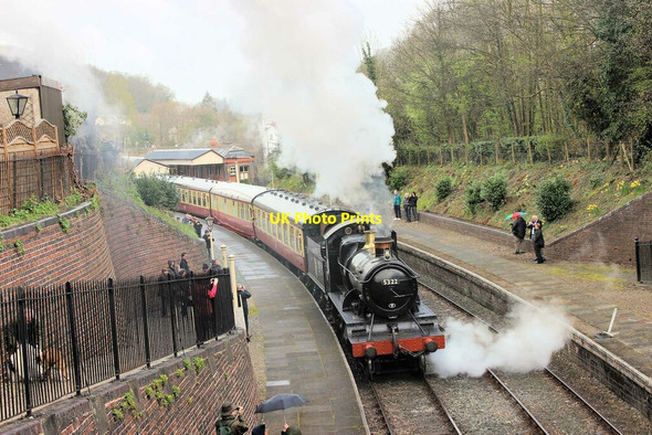 Photo 6"x4" 5322 departs from Llangollen Station Llangollen c2014