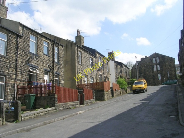 Photo 6"x4" Aire Street - Victoria Road Haworth c2009