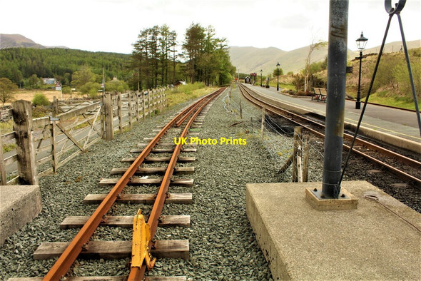 Photo 6"x4" Crossing the line at Rhyd Ddu Rhyd-Ddu\/SH5652 c2021