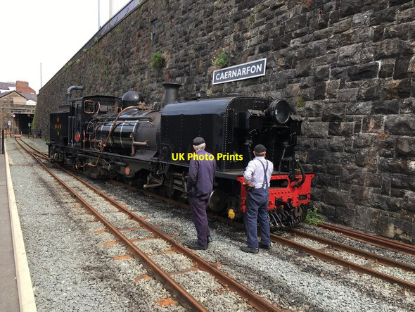 Photo 6"x4" Undergoing inspection at Caernarfon Caernarfon c2021