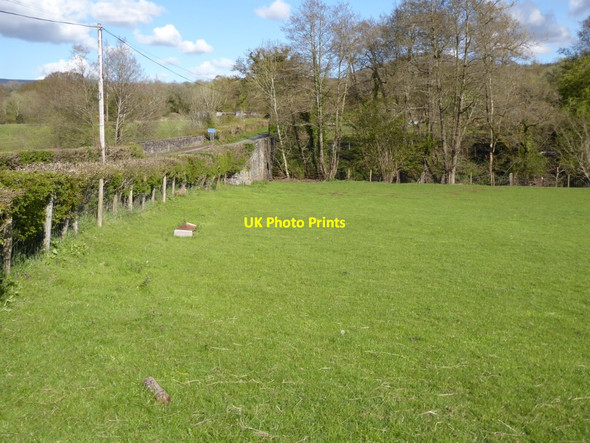 Photo 6"x4" Field beside Glandwr Bridge Llandefaelog-tre'r-graig c2021