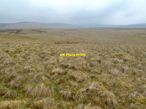 Photo 6"x4" Moorland at North Tarn Hills Walden c2021