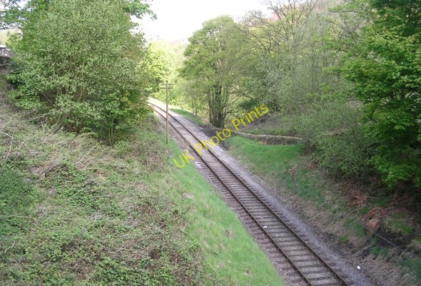 Photo 6"x4" Keighley & Worth Valley Railway Line - Ebor La Haworth c2009