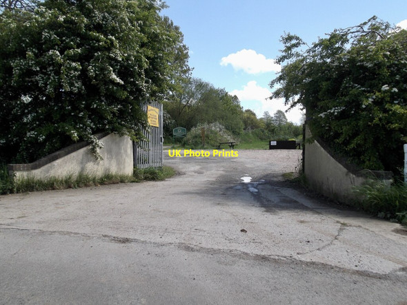 Photo 6"x4" Entrance to Halsham Ponds Halsham c2021