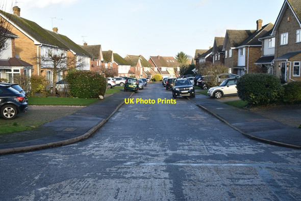 Photo 6"x4" Cricketers Drive Meopham c2020