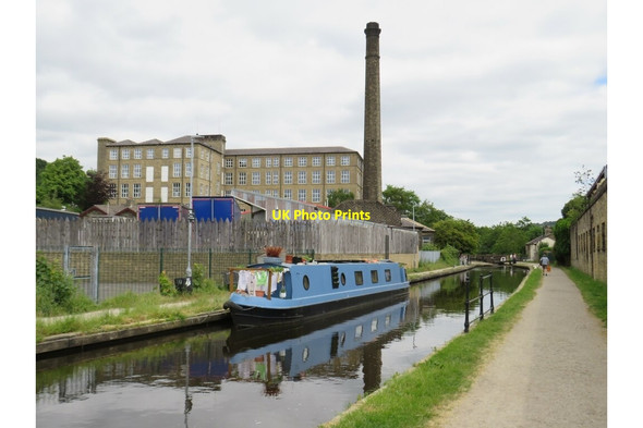 Photo 6"x4" Huddersfield Narrow Canal, Slaithwaite Clough Head\/SE0815 c2021