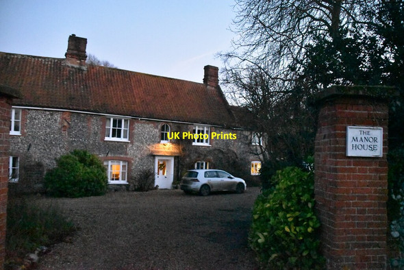 Photo 6"x4" The Manor House Cockthorpe c2020