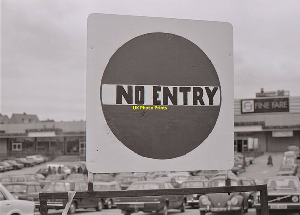 Photo 6"x4" No Entry Kaimhill c1977