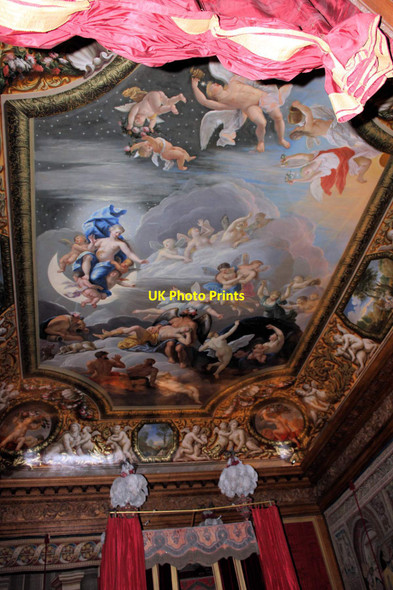 Photo 6"x4" Hampton Court Palace - Painted Ceiling (1) Surbiton c2015