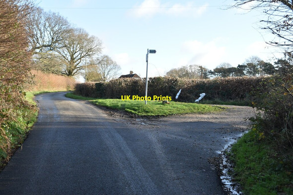 Photo 6"x4" Byway off Sandhurst Rd Dingleden c2020