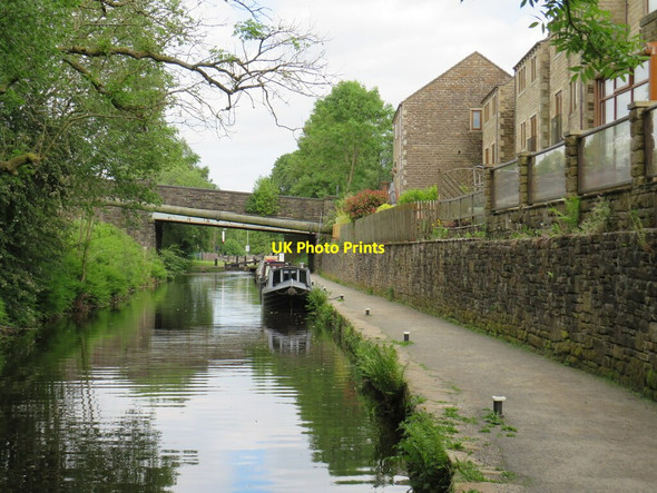 Photo 6"x4" Huddersfield Narrow Canal, Marsden Marsden\/SE0411 c2021 P1