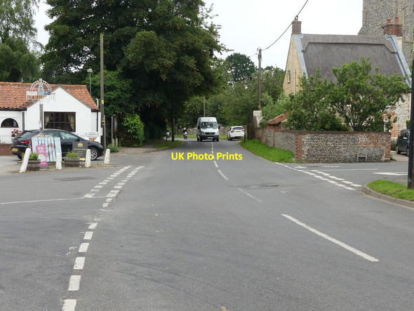 Photo 6"x4" Village Crossroad Trunch c2021