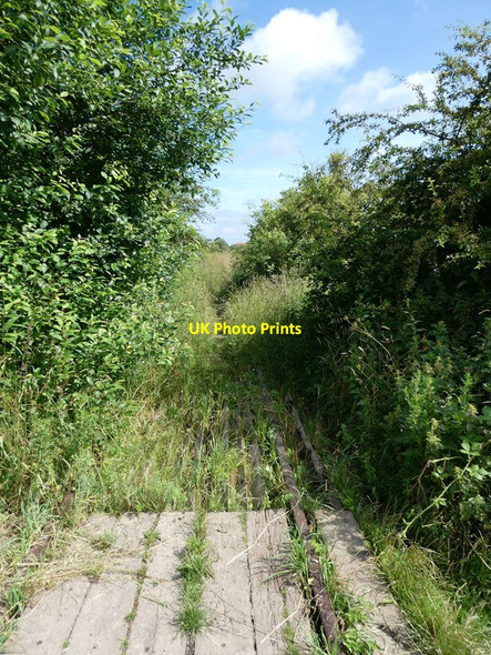 Photo 6"x4" Lost railway Springwell\/NZ2858 c2021