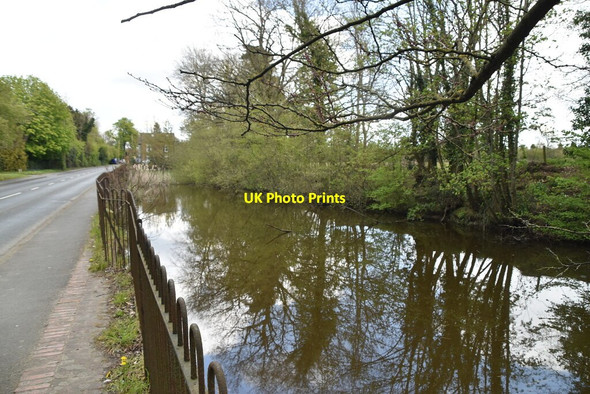 Photo 6"x4" Pond, Maidstone Rd Hadlow c2021