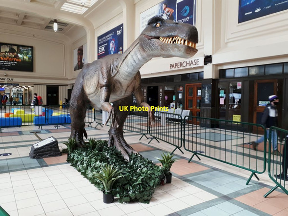 Photo 6"x4" Leeds Jurassic Trail - Baryonyx Leeds\/SE3034 c2021