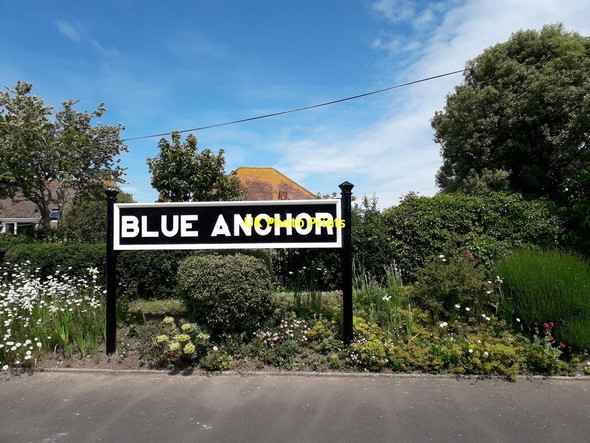 Photo 6"x4" Blue Anchor Railway Station  Blue Anchor\/ST0243 c2019