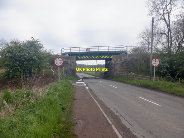 Photo 6"x4" Railway bridge, Winchburgh Faucheldean c2021