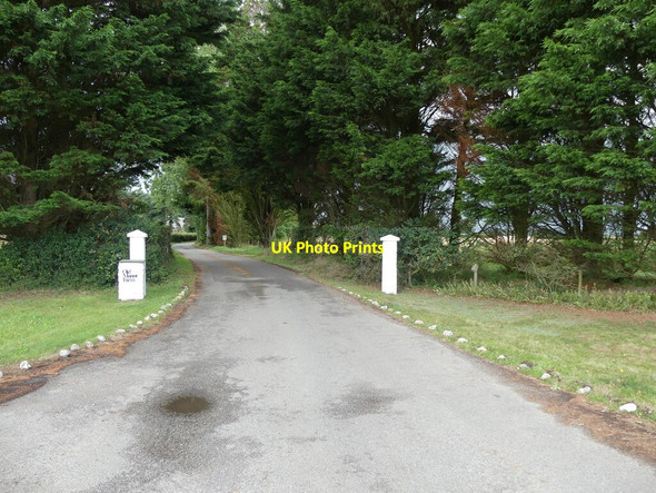 Photo 6"x4" Driveway to Old Manor Farm East Ruston c2021
