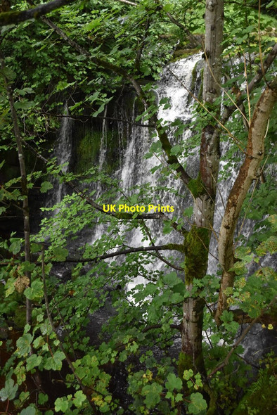 Photo 6"x4" Scale Haw waterfall Hebden c2021