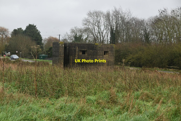 Photo 6"x4" Pillbox by Canal Appledore\/TQ9529 c2020