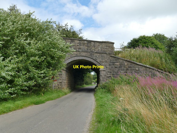 Photo 6"x4" Railway bridge at Parsley Hay Heathcote\/SK1460 c2021
