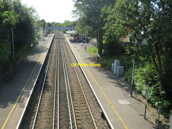 Photo 6"x4" Parkstone railway station, Poole Poole\/SZ0191 c2021