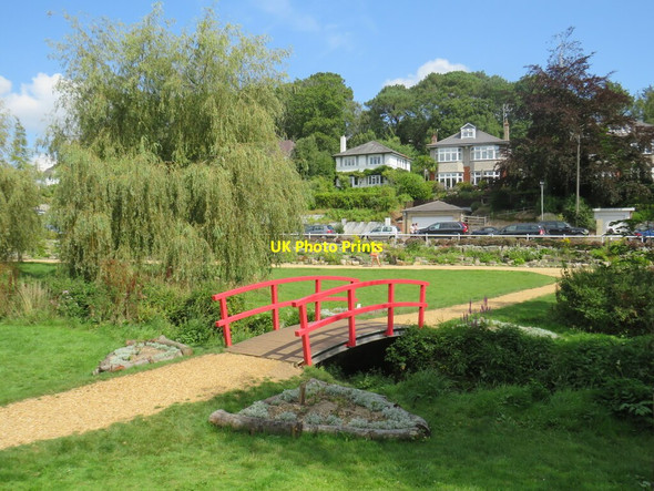 Photo 6"x4" Bridge over The Bourne, near Bournemouth Bournemouth c2021