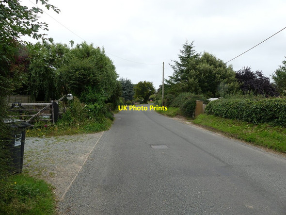 Photo 6"x4" Looking towards Village centre Gimingham c2021
